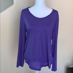 Bally long sleeve with cut out back